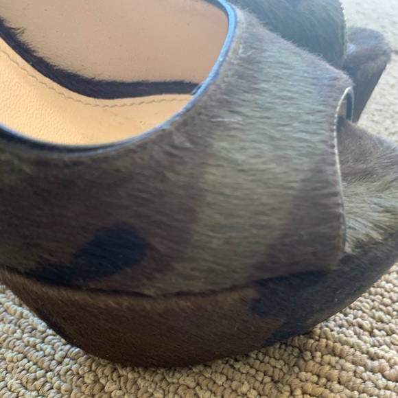 Prada Peep Toe Platforms | Size 4 - Picture 2 of 8